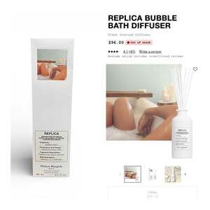 Maison Margiela REPLICA Bubble Bath Scented Diffuser 185ml. NIB. MSRP $96!